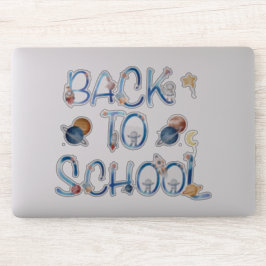 Adesivo Astronauts Planets Space,back to school