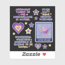 Astronomia azul roxo e amarelo