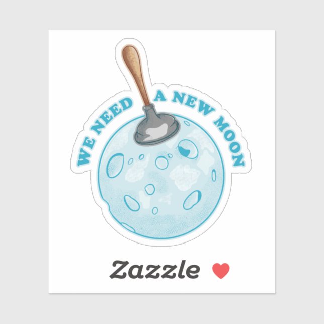 Adesivo Astronomia da Nova Lua (Folha)