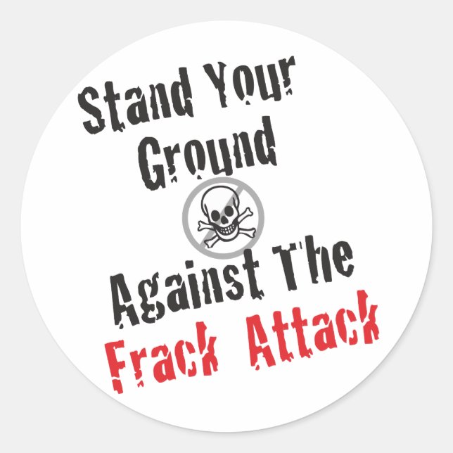 Adesivo Ataque de Frack (Frente)