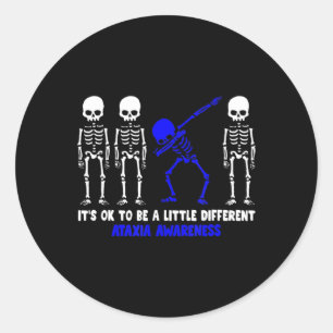 Adesivo Ataxia Warrior Blue Ribbon Awary Hall