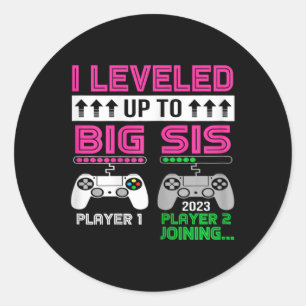 Adesivo Até Big Sister Est 2023 Promovido Ao Big Sis 2023