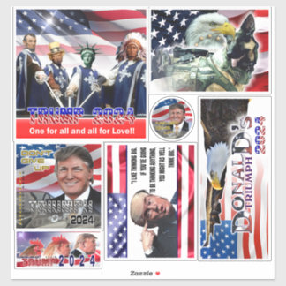 ADESIVO ATÉ PETS VÃO VOTAR PARA VESTIDOS DE TRUMP