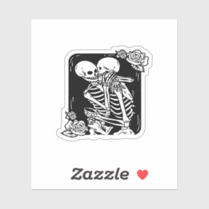 Adesivo Até que a morte nos faça Design engraçada