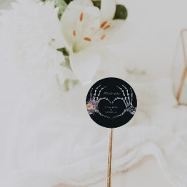 Adesivo Até que a Morte nos Separe | Casamento de Hallowee