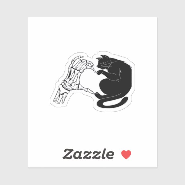 Adesivo Até que os gatos da morte nos façam parte do cláss (Folha)