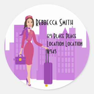 Adesivo Atendedor de Voo Fabuloso