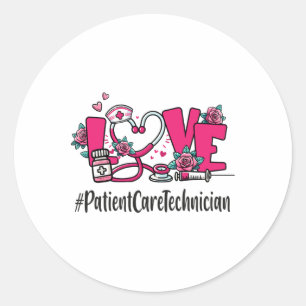 Adesivo Atendimento Ao Paciente Técnico Adoro Valentine Da