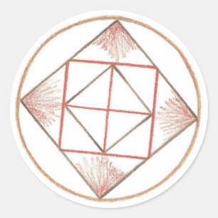 Adesivo Aterrando a mandala