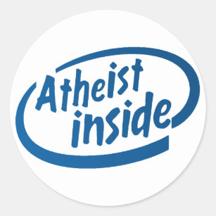 Adesivo Ateu para dentro