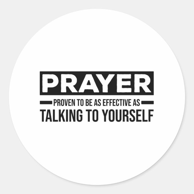 Adesivo Ateus diz | presentes céticos ateístas (Frente)