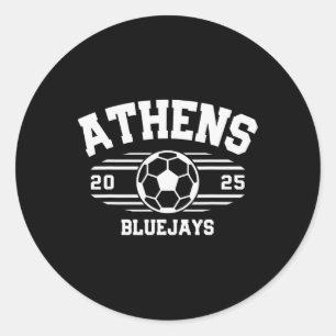 Adesivo Athens Bluejays Futebol Byll 2025 EM