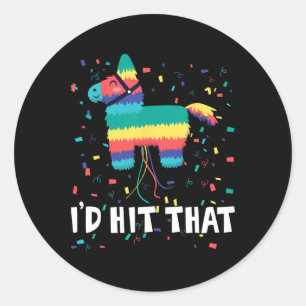 Adesivo Atingiria que Pinata camisa Cinco Engraçados De Ma