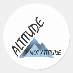 Adesivo Atitude da altura de ABH não