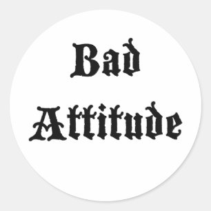 Adesivo Atitude má