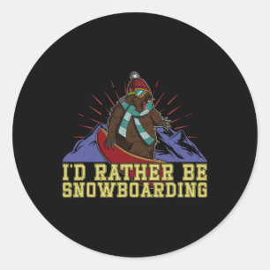Adesivo Atividade Competitiva do Snowboard Skiing Snowboar