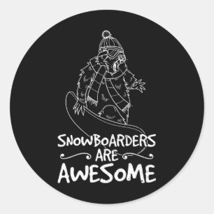 Adesivo Atividade Competitiva do Snowboard Skiing Snowboar