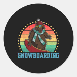 Adesivo Atividade Competitiva do Snowboard Skiing Snowboar