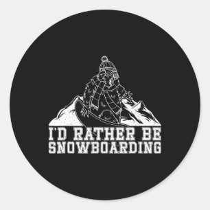 Adesivo Atividade Competitiva do Snowboard Skiing Snowboar
