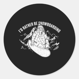 Adesivo Atividade Competitiva do Snowboard Skiing Snowboar