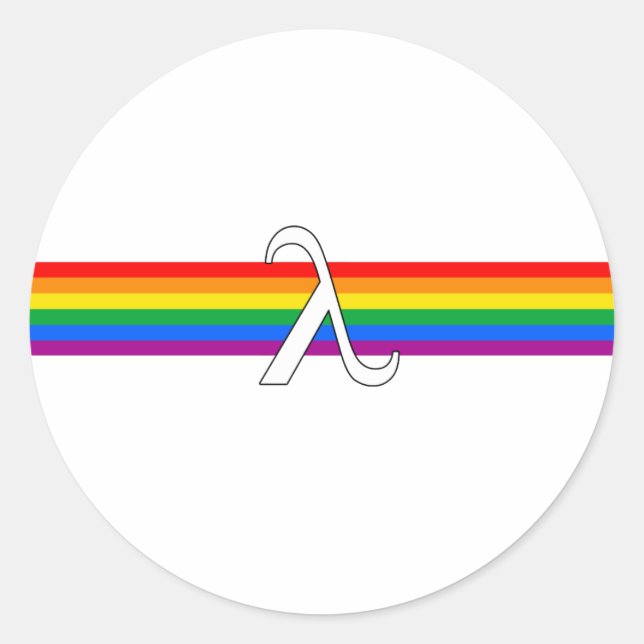 Adesivo Ativismo de orgulho gay (Frente)