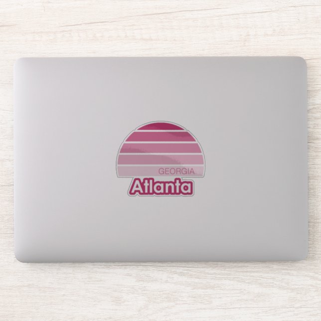 Adesivo Atlanta Georgia (Computador)