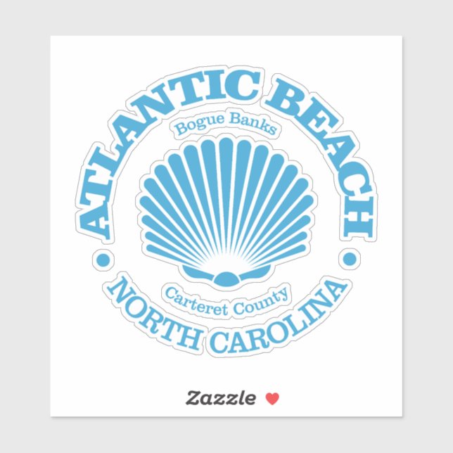 Adesivo Atlantic Beach (concha) (Folha)
