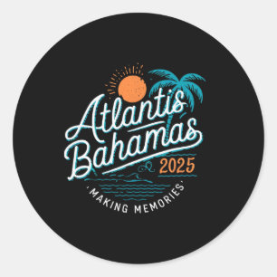 Adesivo Atlantis Bahamas 2025 Família Trip Friends Group V