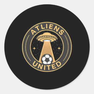 Adesivo Atliens Unidos, 404 Unidos Camisa de Fã de Futebol