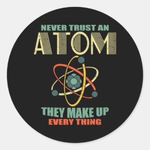 Adesivo Atom Art Men Stem Molecule Chemistry