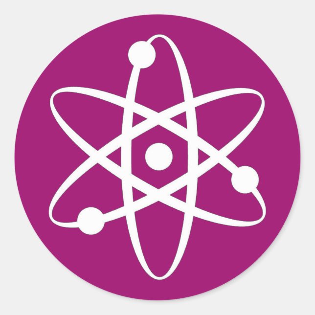 Adesivo átomo (Frente)