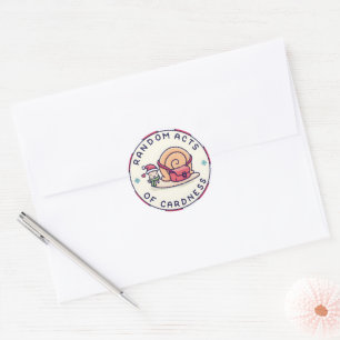 Adesivo Atos Aleatórios de Caridade Envelope de Natal