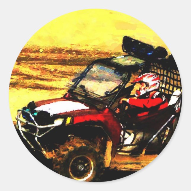 Adesivo ATV Rider - Todos os Terrenos Extremos (Frente)