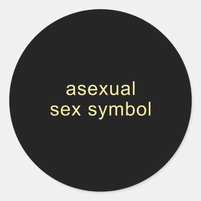 Adesivo Aual Symbol Funny Pride Lgbtq Ace  (Frente)