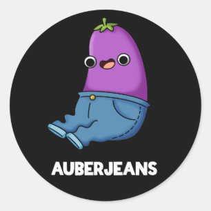 Adesivo Auberjeans Funny EggPlant Dark BG