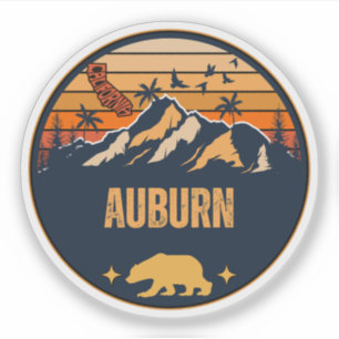 Adesivo Auburn, Califórnia