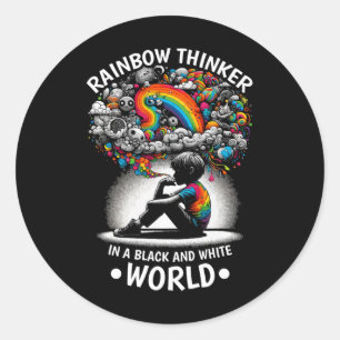 Adesivo Audhd Autism Adhd Espectro Autismo Neurodiversidad