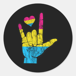 Adesivo Audição anual de Asl Pride Perda de Consciência de