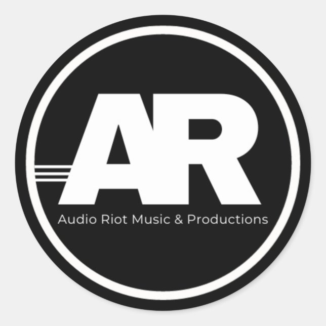Adesivo Audio Riot (Frente)