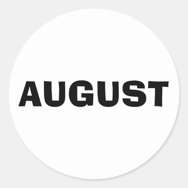 Adesivo August Ad Lib White Sticker by Janz (Frente)