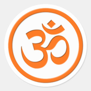 Adesivo Aum, Om, Ohm