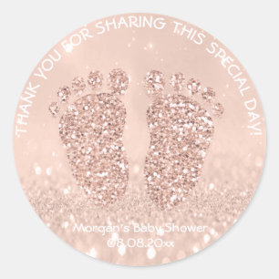 Adesivo Aumentou coram obrigado do favor do chá de fralda