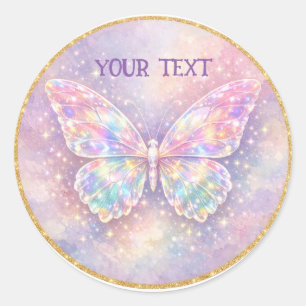 Adesivo Aura de Borboleta Holográfica