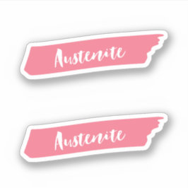 Adesivo Austenite Pincel Rosa