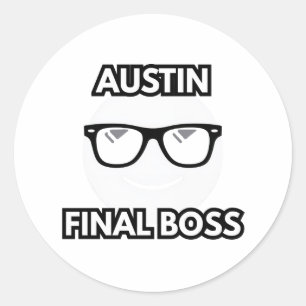 Adesivo Austin Chefe Final Emoji Legal