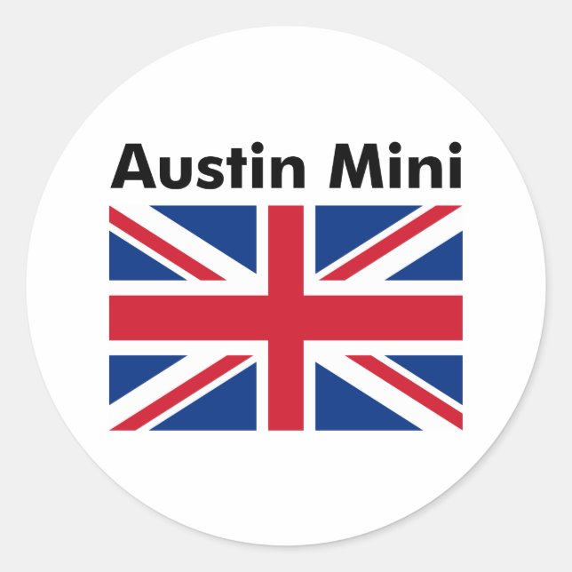 Adesivo Austin Mini (Frente)