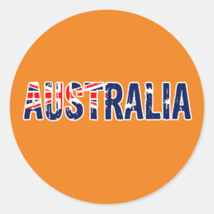 Adesivo Austrália, australiana