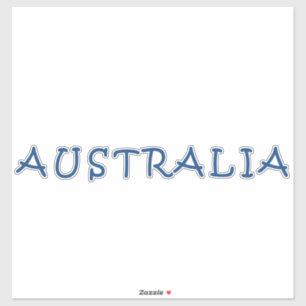 Adesivo Austrália australiana