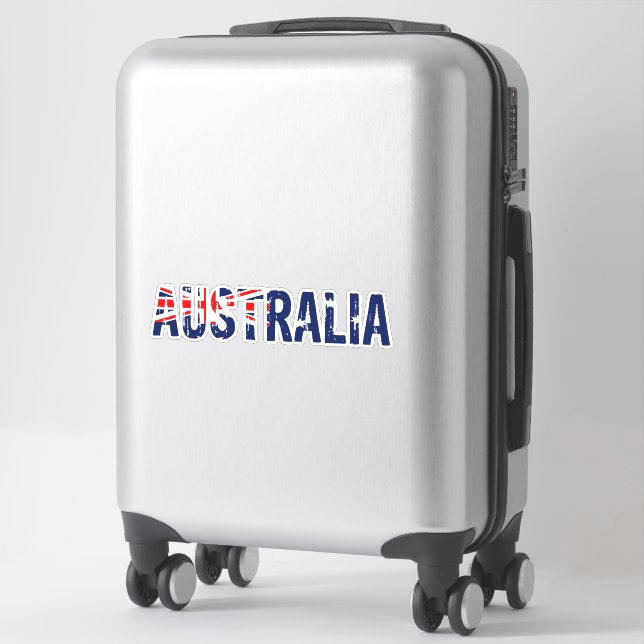 Adesivo Austrália, australiana (Mala)