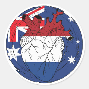 Adesivo Austrália Australiana Koningsdag Países Baixos